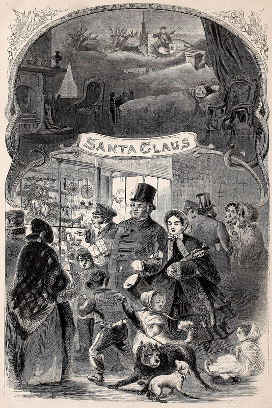 Dreams and Reality - Santa Claus; Harper's Weekly, December 22, 1860