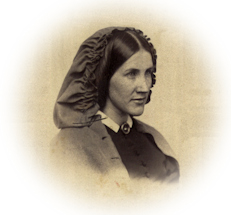 In 1861, 27-year-old Georgy Woolsey was among the first women to be accepted for nurse's training and assigned to duty by Dorothea Dix.