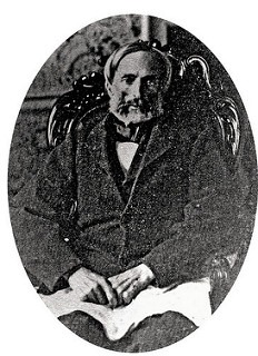 John Beauchamp Jones. Photograph taken only days before his death in February, 1866, from tuberculosis.