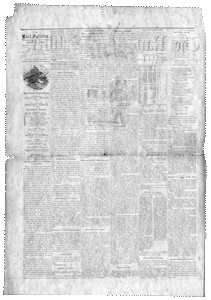 1860s newsprint
