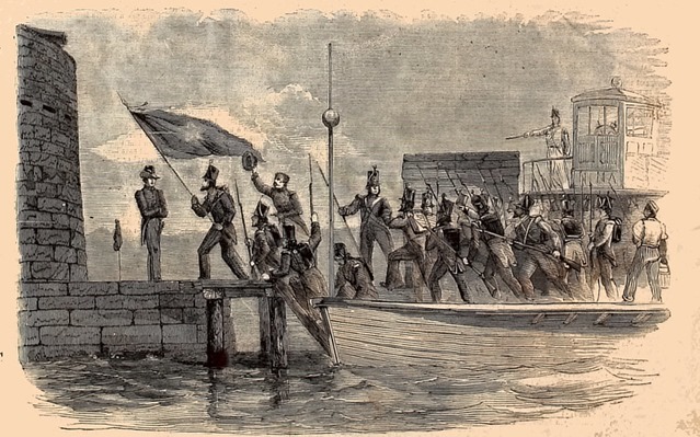 Occupation of Castle Pinkney by the Charleston Militia, December 26, 1860