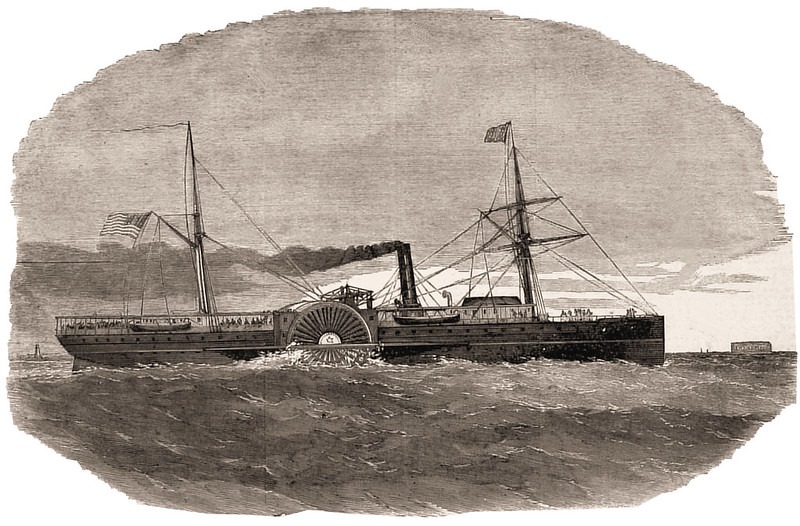 The Steamship 'Star of the West'