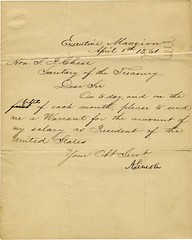 Lincoln's pay request