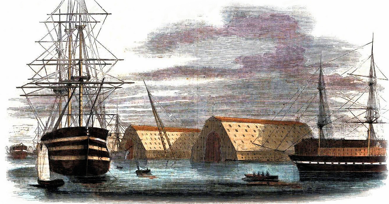 The Naval-Yard at Norfolk Virginia, March, 1861