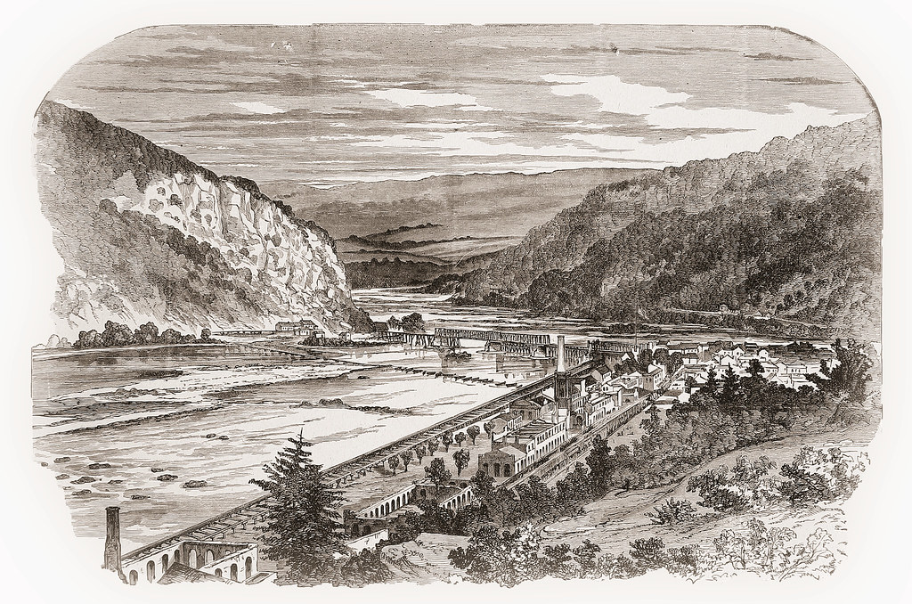 General View of Harper's Ferry and the Maryland Heights
