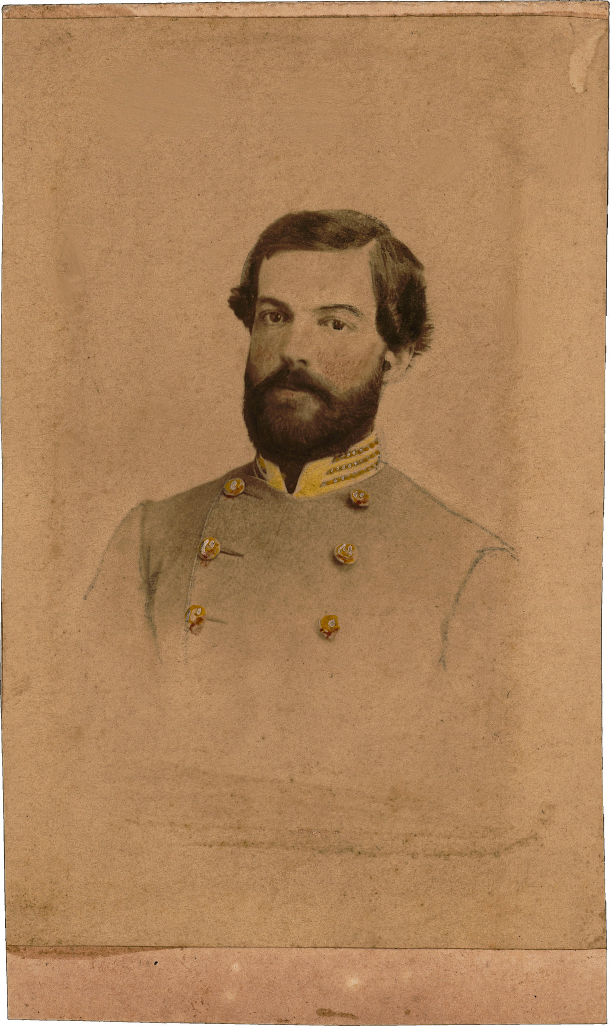 Confederate Colonel Alexander R. Chisolm, aide-de-camp to General P.G.T. Beauregard (retouched)