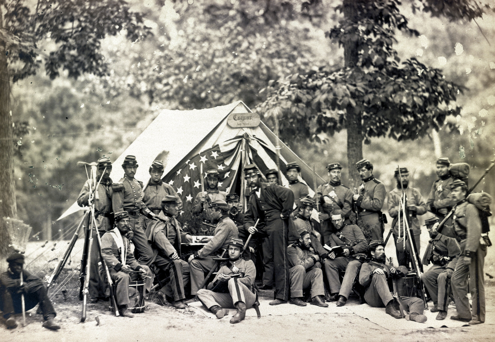 Engineer Company, 8th New York State Militia, Arlington, Va., June, 1861