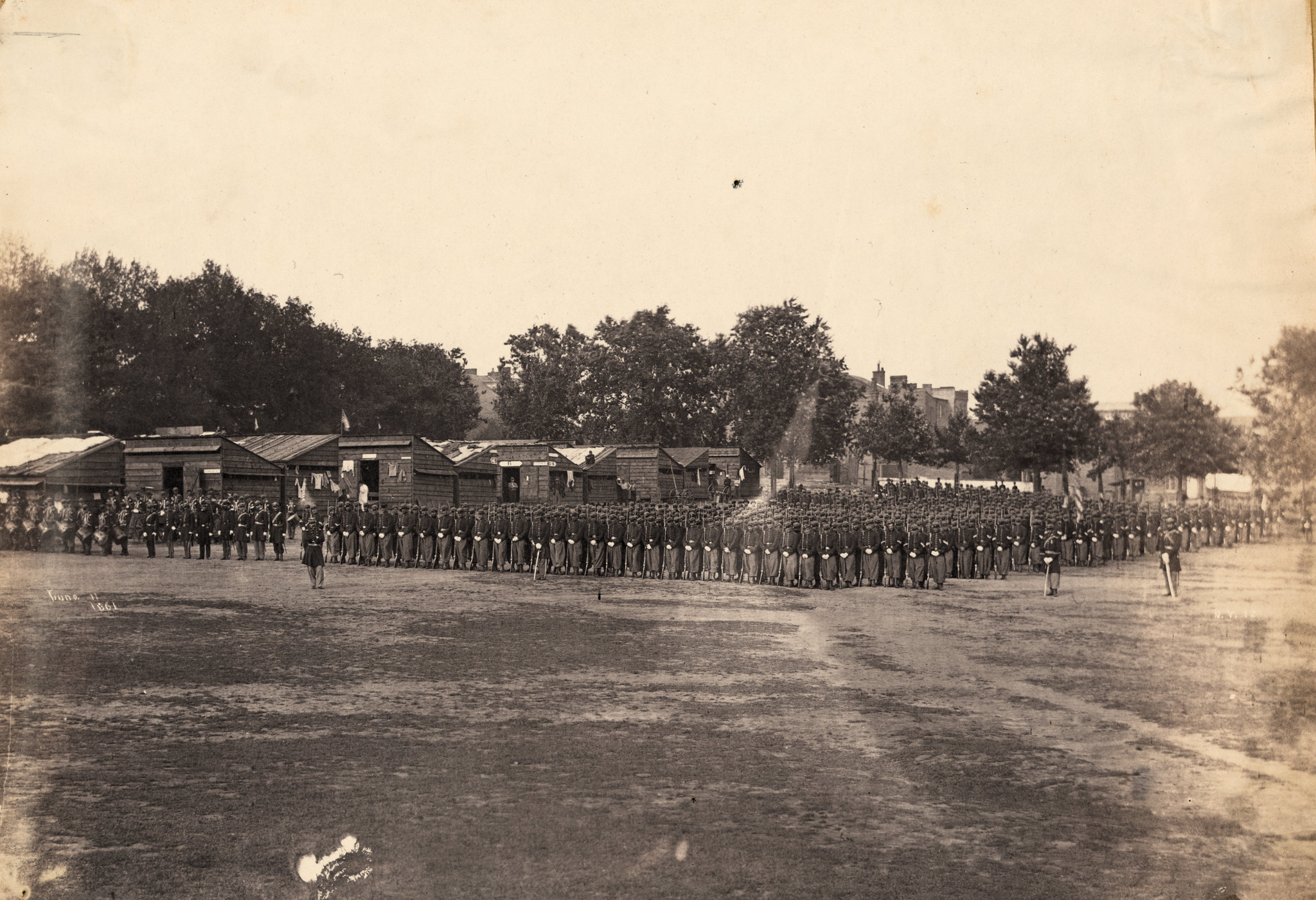 First summer of the rebellion, Franklin Square, 'The N.Y. 12th' 