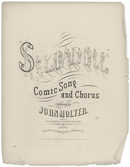 Skedaddle - Comic Song and Chorus (1862)